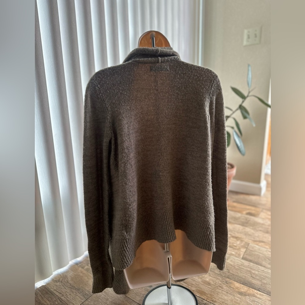Abercrombie & Fitch Boho Waterfall Style Wool Cardigan Sweater Size XS/S - Picture 2 of 5